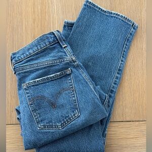 Levi’s ribcage straight ankle